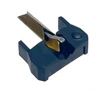Pumixiy Lápiz capacitivo elíptico de diamante para SHURE M75 M75ED M75-6s N75 Tipo 2 Aguja giratoria de repuesto Material ABS Negro Tamaño compacto 3X2x1cm Actualización de audio