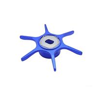 Pumixiy Llave de descarga de freno de carrete Baitcast de aleación de aluminio, 60 mm de diámetro para la serie Metanium/Antares DC/Curado, herramienta de arrastre de seis estrellas compatible con