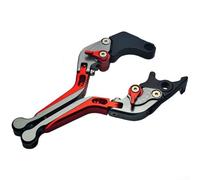 Pumixiy Manijas de repuesto para cilindro maestro de freno de motocicleta hechas de aleación de aluminio CNC con diseño plegable y agarre ergonómico para un mejor control de conducción