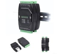 Pumixiy Módulo de adquisición de datos analógico de 8 canales con soporte de protocolo MODBUS RTU, resolución de 12 bits para aplicaciones industriales, amplio rango de voltaje DC7-36V y DIN (B)