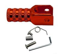 Pumixiy Palanca de cambios de aluminio para motocicleta Enduro Dirt para palanca de cambios de bicicleta, repuesto para ajuste en la mayoría de motocicletas y ATV (rojo)