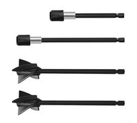 Pumixiy Paleta mezcladora de taladro para resina epoxi y pintura, construida con plástico para mezclar y limpiar confiables después de su uso(2)