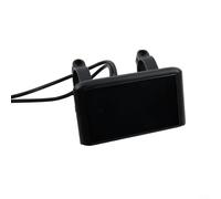 Pumixiy Pantalla TFT eléctrica colorida de 3.5 pulgadas para bicicleta con protocolo de litio n.º 2, tecnología UKC1 para bicicletas de 36 V, 48 V, 52 V, retroiluminación ajustable y velocidad