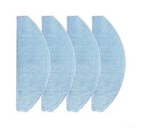 Pumixiy Para Laresar Mars 01 - Juego de almohadillas de repuesto compatibles con aspiradora y trapeador de microfibra, paños de limpieza de suelo para robot Lubluelu, accesorios grises (paquete de 4)