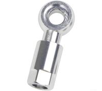 Pumixiy, Para Magura freno de disco hidráulico Banjo Fitting Olive Ferrule, CNC aleación de aluminio conector, para MTB Road Bike sistema de frenado, plata