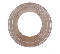 Pumixiy Placa de protección para rueda libre de bicicleta, para 50T 9/10 velocidades, disco protector de volante de aleación 6061, con diámetro exterior de 220 mm, cubierta transparente, para