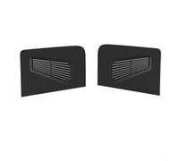 Pumixiy Placa frontal personalizada, para consola PS5 Pro, carcasa protectora ABS, con rejillas de ventilación de disipación de calor, funda de cubierta lateral, para Sony 5 Pro, negro o blanco (negro