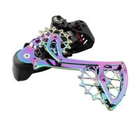 Pumixiy Placa interior del desviador trasero para Garbaruk compatible con NX GX X1 X01 Apex Rival Eagle - Para jaula negra de aleación de aluminio 7075-T651 mecanizada por CNC