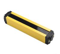 Pumixiy Sensor de cortina de luz multihaz para seguridad de maquinaria, interruptor fotoeléctrico de salida NPN con resistencia IP65 al polvo/agua, carcasa de aleación de aluminio (BEM1020-30NB)