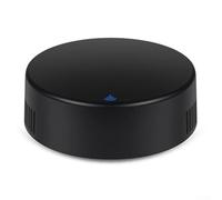 Pumixiy Sensor de humedad y temperatura inalámbrico con control remoto para el hogar, sistema de gestión del clima por infrarrojos con voz de 360° y activación