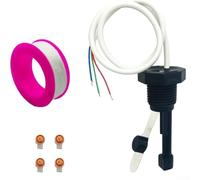 Pumixiy Sensor electrónico de flujo para cloradores de sal de piscina, dispositivo de detección de flujo de agua con monitoreo de temperatura, compatible con generadores de la serie IC y (rosa)