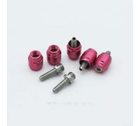 Pumixiy Sin llave, cabeza de oliva de freno para StealthamaJig, juego de 10 agujas de aceite de freno de disco hidráulico de aleación de aluminio y acero inoxidable con opción de llave, apto para una