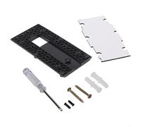 Pumixiy Soporte de timbre sin taladro compatible con Ring Video Doorbell 3/3 Plus/4 y modelos de timbre de batería Plus/Pro, soporte de montaje en pared hecho de plástico ABS duradero