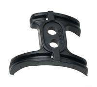 Pumixiy Soporte inferior para palanca de cambios de bicicleta, guía de cable con tornillo de fijación para alineación de desviador de bicicleta, plástico y metal, compatible con la mayoría de los