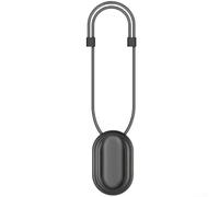 Pumixiy Soporte magnético para el pecho apto para grabadora de voz PLAUD NotePin AI, soporte de cordón de liberación rápida ajustable para grabadora de voz IA, liberación rápida portátil, plataforma