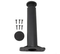 Pumixiy Soporte telescópico de acero de alta resistencia, altura ajustable para muebles, fijador de vigas de marco elevador, para base de cama (18-34 cm)
