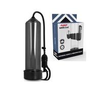 PUMP ADDICTED - BOMBA ERECCION RX5 NEGRO CON VIBRADOR