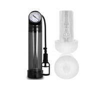 PUMP ADDICTED - BOMBA ERECCION RX9 NEGRO CON MASTURBADOR