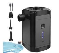 Pump For Air Mattress - 13.2x7.6x7.6cm Pump For Air Mattress Electric Inflator, Portable Quick Fill Pumps Inflatable Beds, Pool Floats, and Camping Gear, Lightweight High Power Mattresses with Multip