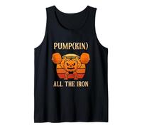 Pump(Kin) All The Iron Haunted Jack-O'-Lantern Lifter Camiseta sin Mangas