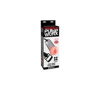 Pump Worx Fanta Flesh Pussy Pump, Clear & Light & Black, 7,5 Zoll (19 cm)