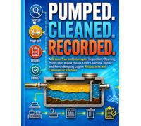 Pumped. Cleaned. Recorded.: A Grease Trap and Interceptor Inspection, Cleaning, Pump-Out, Waste Hauler, Odor, Overflow, Repair, and Recordkeeping Log for Restaurants and Commercial Kitchens