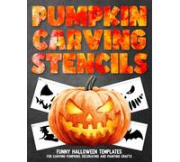 Pumpkin Carving Stencils: 50+ Funny & Spooky Halloween Templates for Carving Pumpkins, Decorating and Painting Crafts | Funny Patterns Stencils For ... Stencils). (cute halloween decorations)
