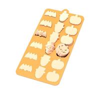 Pumpkin Chocolate Mold, Halloween Skull Baking Mold, Chocolate Molds, Pumpkin Themed Non-stick Baking Mold, Halloween Ghost Pumpkin Baking Mold Set, Halloween Decor For Cakes, Soap, Chocolate,