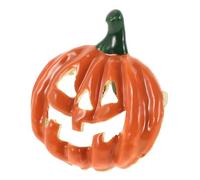 Pumpkin Cool Shawl Sweater Decorative Vintage Clothes Pins Brooch Pin for Men Women Orange Enamel