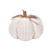 Pumpkin Decor, Knitted Pumpkin Decoration, Handmade Thanksgiving Table Centerpieces, Cozy Autumn Ornament for Bedroom, Porch, Workplace, Coffee Bars, Living Room, Mantels, Shelves, and Holiday Gatheri