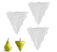 Pumpkin Growing Molds - Fruit Vegetable Mould Set, 3 Pieces Triangular Transparent Growing Molds, Reusable Fruit Shaping Mould for Tomato Cucumber Strawberry Pumpkin Garden Plant Growth