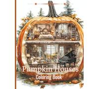 Pumpkin Houses Coloring Book