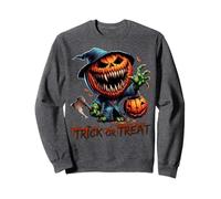 Pumpkin Jack O Lantern Scary Face Pumpkin Monster Halloween Sudadera