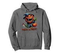 Pumpkin Jack O Lantern Scary Face Pumpkin Monster Halloween Sudadera con Capucha