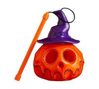 Pumpkin Lantern, Party Light, Halloween Table Decor, Spooky LED Glow Effect, Photo Prop Centerpiece for Indoor, Garden, Lawn, Haunted House Use, 4.72x4.72x6.3 inches