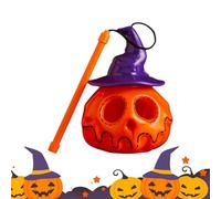 Pumpkin Lantern, Pumpkin Party Lanterns with Spooky LED Lights, Tabletop Halloween Decorations and Photo Props for Indoor, Garden, Lawn, Porch, Haunted House, Yard, Holiday Events