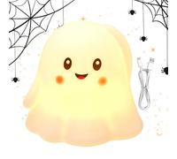 Pumpkin Night Lights - Ghost Usb Rechargeable Portable Colorful Lamp