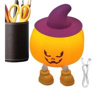 Pumpkin Night Lights - Ghost Usb Rechargeable Portable Colorful Lamp