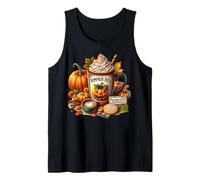 Pumpkin Patch Coffee Halloween Mug For Women Pumpkin Spice Camiseta sin Mangas
