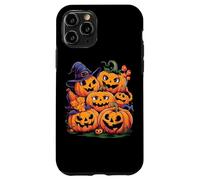 Pumpkin Patch Crew Caras de Halloween Carcasa para iPhone 11 Pro