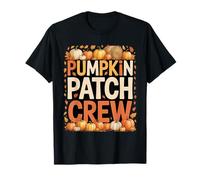 Pumpkin Patch Crew Fall Harvest - Camiseta Familiar Camiseta