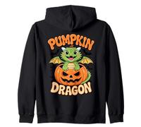 Pumpkin Patch Dragon Bearded Dragons Halloween Sudadera con Capucha