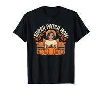 Pumpkin Patch Fall Season Fun Family Super Mama Camiseta