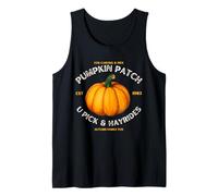 Pumpkin Patch U-Pick Hayride Rustic Farm Fun Camiseta sin Mangas