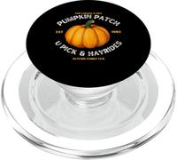 Pumpkin Patch U-Pick Hayride Rustic Farm Fun PopSockets PopGrip para MagSafe