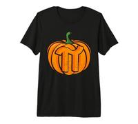 Pumpkin Pi Day Matemáticas Divertido Halloween Acción de Gracias Pastel Fiesta Camiseta Premium