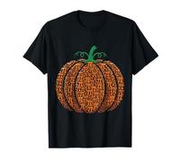 Pumpkin Pi Pastel de Calabaza Calabaza Divertido Pi Menú Feliz día Pi Camiseta