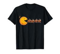 Pumpkin Pie Eating Turkeys Video Games Thanksgiving Day Kids Camiseta