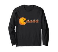 Pumpkin Pie Eating Turkeys Video Games Thanksgiving Day Kids Manga Larga