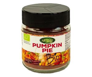 Pumpkin Pie Tarro Grande Artemis Bio 60 g - Mezcla ecológica de especias (canela, nuez moscada, jengibre, clavo y cardamomo), sabor cálido, ideal para postres y bebidas